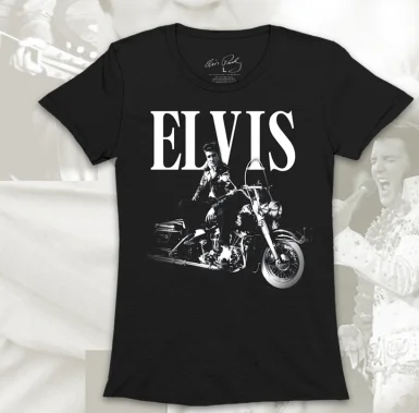 Express your style with fashionable women’s clothing   Ladies Elvis Tee