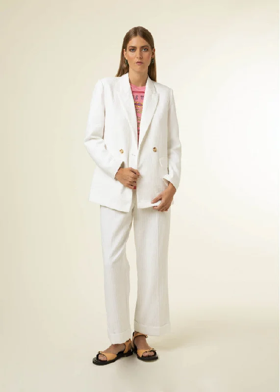 Garance Blazer (White)