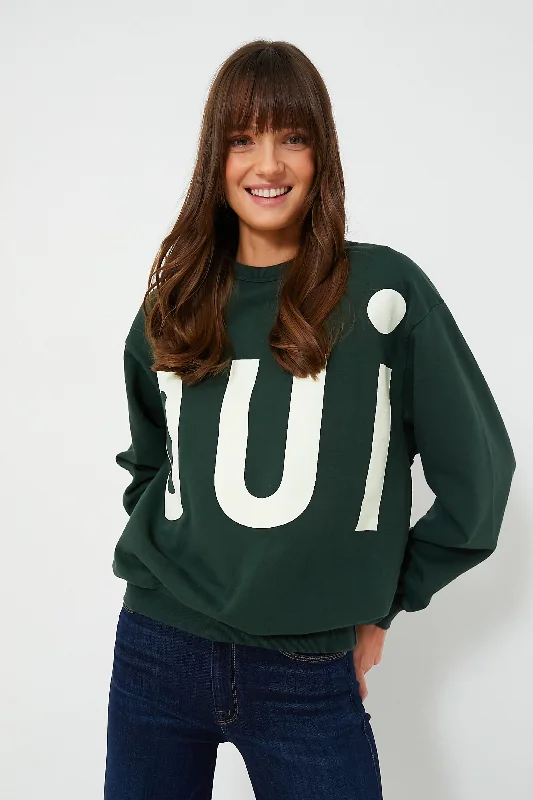 Forest Oversized Oui Sweatshirt